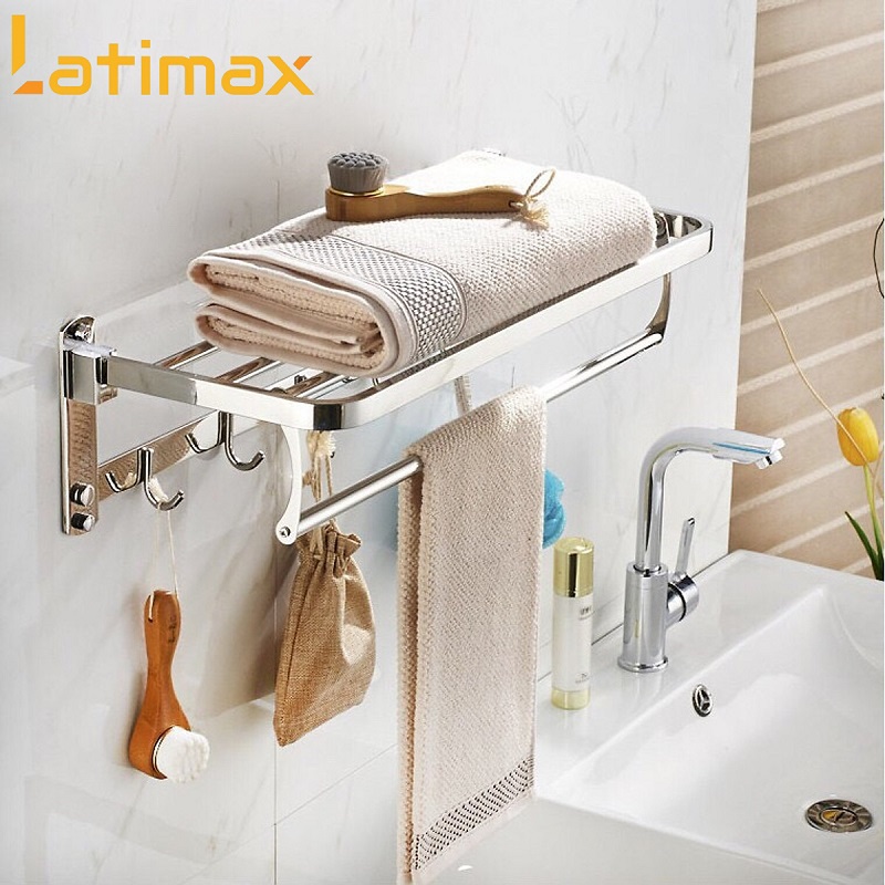 Giá Treo Khăn Tắm 2 Tầng Latimax Inox 304 Cao Cấp