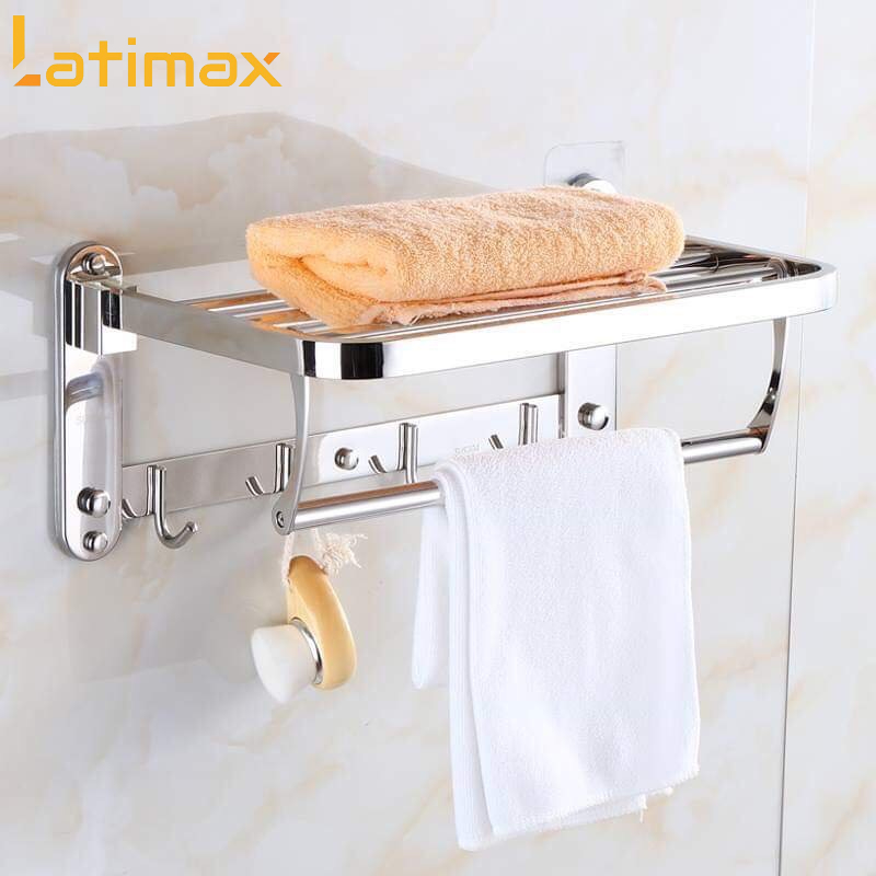 Giá Treo Khăn Tắm 2 Tầng Latimax Inox 304 Cao Cấp