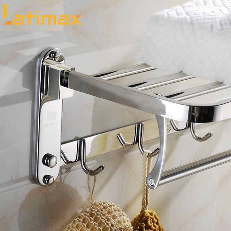 Giá Treo Khăn Tắm 2 Tầng Latimax Inox 304 Cao Cấp